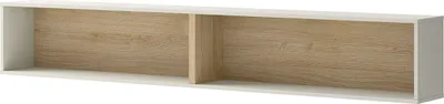 Produktbild von MEBLINI Hängeschrank für Horizontal Schrankbett Bed Concept - Wandschrank mit Regalen - BC-30 - Kaschmir/Nagano Eiche
