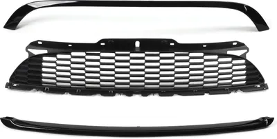 Obrázek produktu pro 3ks/sada lesklých černých krytů mřížky přední kapoty pro R55 R56 R57 R58 R59 S JCW