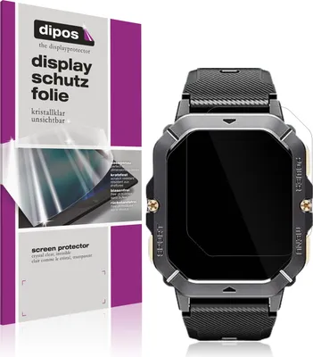 Produktbild von 6x Schutzfolie für Oukitel BT101 2.02 Zoll klar Displayschutzfolie Folie Display Schutz dipos