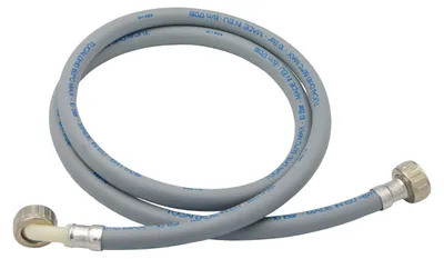Produktbild von Waschmaschinenschlauch, PVC-Anschluss und Metallmuttern 2000 mm