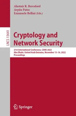 Obrázok produktu pre Cryptology and Network Security