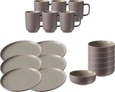 Produktbild von Ritzenhoff & Breker JASPER Frühstücksservice 18-tlg. taupe