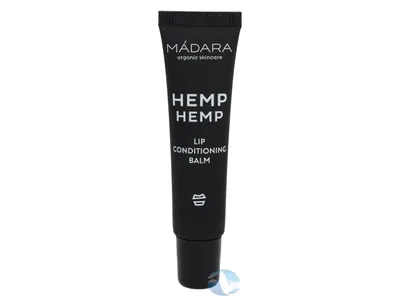 Image de MÁDARA Cosmetics Baume à lèvres chanvre, Baume à lèvres, Incolore, Femmes, Peau normale, Huile d'olive, Beurre de karité, Hydratation, Protection