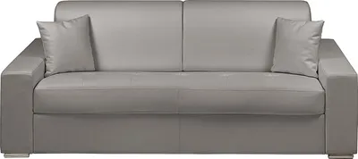 Produktbild von 4-Sitzer-Sofa mit Express-Klappmechanismus in EMIR - Farbe: grau - Liegefläche: 160 cm - Matratze 18 cm