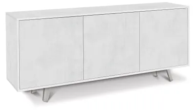 Immagine prodotto di Mobile 3 Ante 177x74x41 cm Ossido Bianco