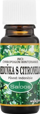 Obrázek produktu pro 100% přírodní esenciální olej pro aromaterapii 10 ml, Meduňka s citronelou