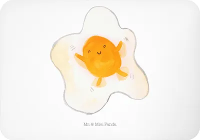 Produktbild von Mr. & Mrs. Panda magnet Spiegelei Ei - Weiß - Geschenk, Tag, memomagnet, Liebe, Lustige Sprüche, Schön, whiteboardmagnet, Kühlschrankmagnet, wandmagnet, zettelhalter