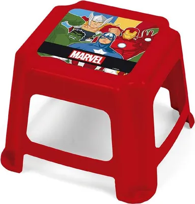Image de Arditex Marvel Tabouret Rouge Rouge One Size
