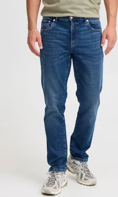 Produktbild von Solid SDRyder Herren Jeanshose Hose Denim Jeans mit Eingrifftaschen Gürtelschlaufen Regular Fit