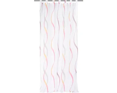 Produktbild von Schlaufenschal Welle rot 140x245 cm