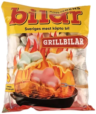 Produktbild von Ahlgrens Grillbilar 250g