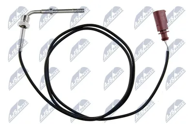 Produktbild von NTY EGT-VW-060 Abgastemperatursensor für VW Touareg (7LA, 7L6, 7L7) 1170mm