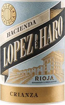 Produktbild von 6 x Hacienda López De Haro Crianza – 2019