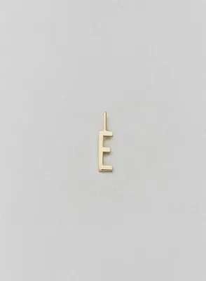 Produktbild von Design Letters - Anhänger "E" Gold