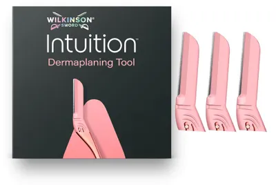 Produktbild von Wilkinson Sword Intuition Dermaplaning-Tool für Frauen, professioneller Dermapla