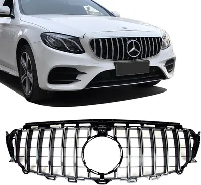Produktbild von Kühlergrill Chrom passt für Mercedes E-Klasse W213 S213 C238 A238 ab 2016 Sport-Panamericana GT