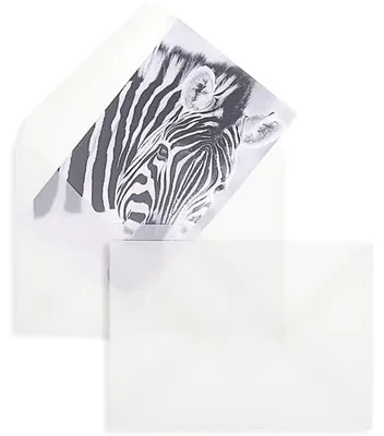Produktbild von Briefumschläge Offset transparent C6 90g/qm NK VE=100 Stück weiß