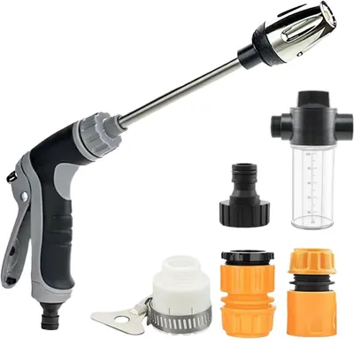 Productafbeelding van Hogedrukreiniger Sproeier - Krachtige Irrigator - Buiten Reinigen - Verstelbare Hoek - 38 x 18 x 5 cm - Instellen A