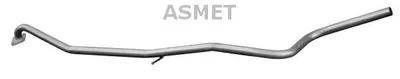Produktbild von ASMET Abgasrohr Auspuffrohr für FORD Fiesta Mk5 Schrägheck (JH1, JD1, JH3, JD3) Vorne 07.182