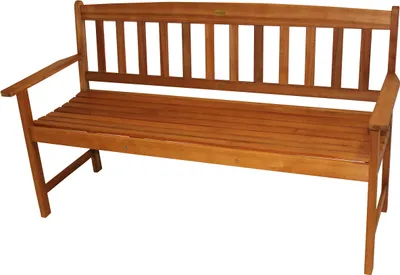 Produktbild von Garten-Bank 154cm Pazifik 3-Sitzer Bank Möbel Holz-Bank Parkbank Sitz-Bank geölt