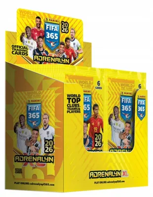 Produktbild von Set Of 50 Panini Fifa 365 2026 Football Cards + Free Limited Edition Cards