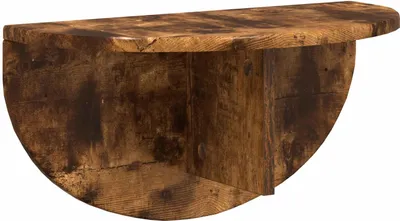 Obrázek produktu pro vidaXL Nástěnná police, kouřový dub, 48 x 24 x 24 cm, dřevotřísková deska