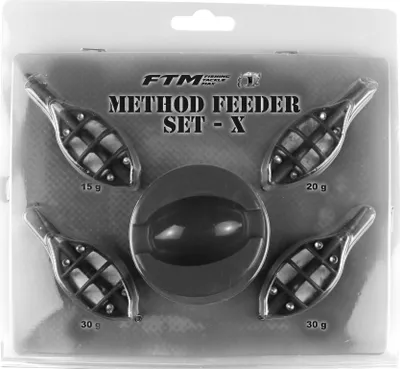 Produktbild von FTM X Angelzubehör Method Feeder mit Antihaft-Köderform für Grundfutter