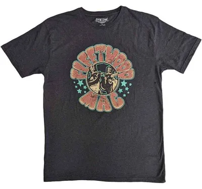Productafbeelding van Fleetwood Mac Stars & Penguins T-shirt met korte mouwen, zwart, maat L