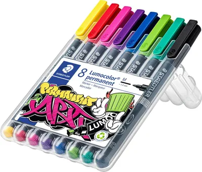 Obrázek produktu pro STAEDTLER® 317 WP8-1 Lumocolor M fóliové pero, balení po 8 kusech