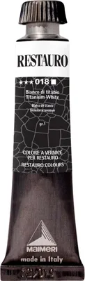 Produktbild von Maimeri Varnish Restauro Restaurierfarbe Titanium White 018 20 ml 1 stk