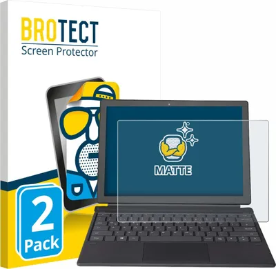 Produktbild von 2x BROTECT Schutzfolie für Wortmann Terra Pad 1262 Displayschutz Displayschutzfolie Folie Matt Entspiegelungsfolie