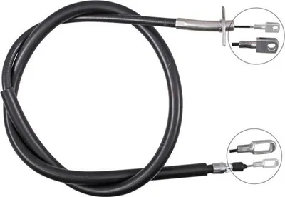 Produktbild von A.B.S. Handbremsseil Seilzug Feststellbremse passend für MERCEDES-BENZ SPRINTER 4-t Pritsche/Fahrgestell (904) Hinten Rechts K10132
