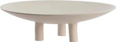 Produktbild von Light&living Plateau auf Fuß Ø40x11 cm TABUA creme