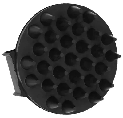 Produktbild von Gumminoppenstriegel, schwarz