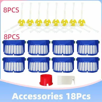 Image de Pièces de rechange pour aspirateurs - Brosses pour aspirateurs robots de la série 600
