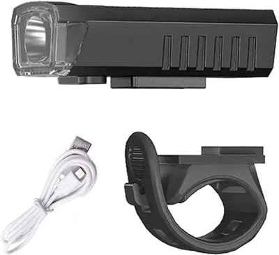 Immagine prodotto di VHV - Kit luci per bicicletta, ricaricabile tramite USB - Faro anteriore e posteriore a LED per bicicletta - 4 livelli di luminosità, design impermeabile - adatto per mountain bike, bici da corsa, bici da città, e-bike e biciclette per il tempo libero