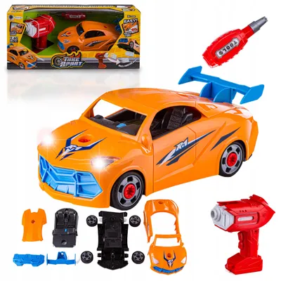 Produktbild von DK Ferngesteuertes Schraubauto RC mit Bohrmaschine und Lichtern