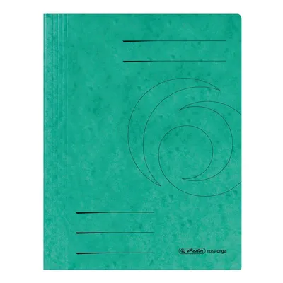 Produktbild von herlitz Spiralhefter - DIN A4 - Quality-Karton - grün - 25 Stück