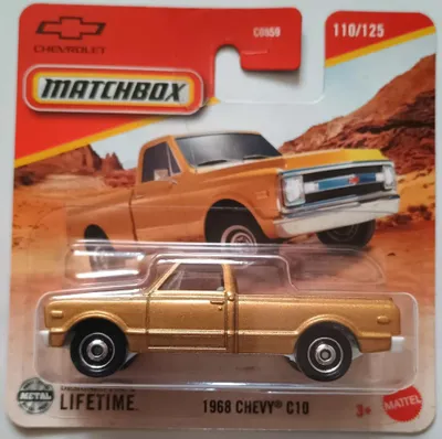 Image de Matchbox - Chevrolet C10 1968 - 110/125 - JBR88 - Superfast Lesney - Mattel 2025 - 1:64, Chevrolet