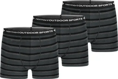 Produktbild von normani 3er Pack Herren Merino Boxershorts Unterhose