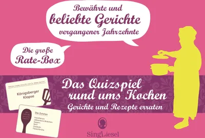 Produktbild von Die große Rate-Box rund ums Kochen für Senioren