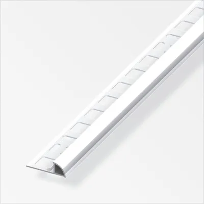 Produktbild von alfer Viertelkreisprofil Aluminium Chrom-Optik