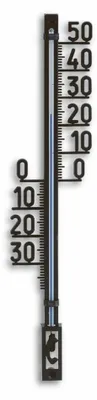 Produktbild von Analoges Außen-Thermometer, Kunststoff schwarz