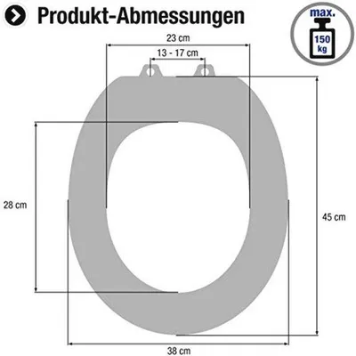Produktbild von Toilettensitz Beige mit Holz-Kern - Komfortables und stilvolles Design