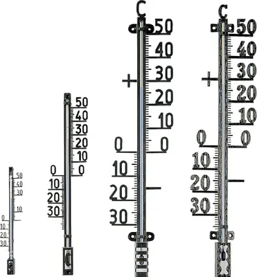 Obrázek produktu pro TFA Innen/Außenthermometer  Metall rostfrei 42cm