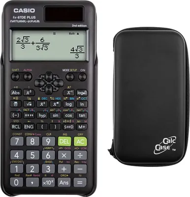 Produktbild von Casio FX-87DE Plus II inkl. CalcCase Schutztasche