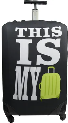 Immagine prodotto di HAUPTSTADTKOFFER - Kofferüberzug, 57 - 65 cm, Design: This is my,Schwarz