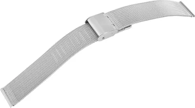 Produktbild von Milanaise-Uhrenarmband, silberfarben, 16 mm - 20 mm
