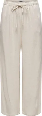 Produktbild von ONLY Leinenhose mit Kordelzug und elastischem Bund Größe: L / 32L