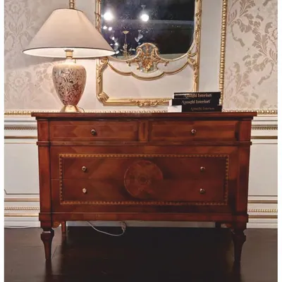 Image de Casa Padrino Commode de luxe baroque 4 tiroirs brun 127 cm - Italy